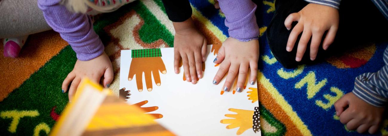 Kids at the internationalpreschol